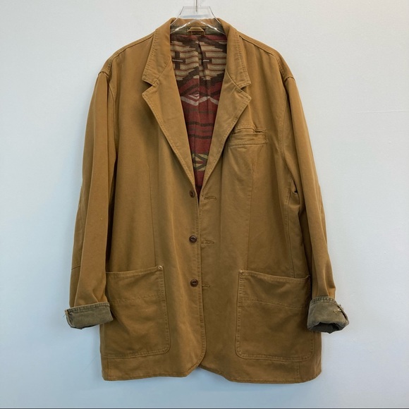 The Territory Ahead Other - Territory Ahead Tan Long Barn Coat Jacket (XXL)